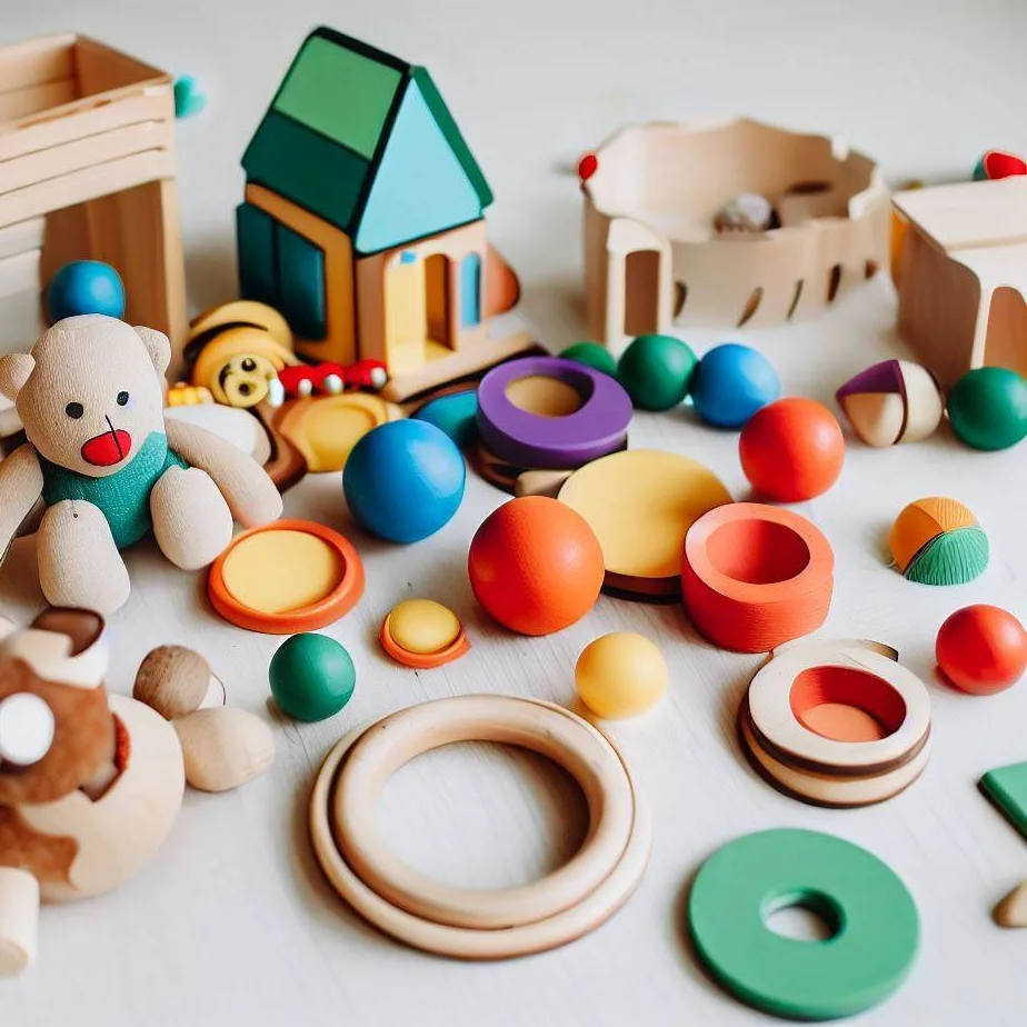 Jucării Montessori pentru copii de 1-2 ani