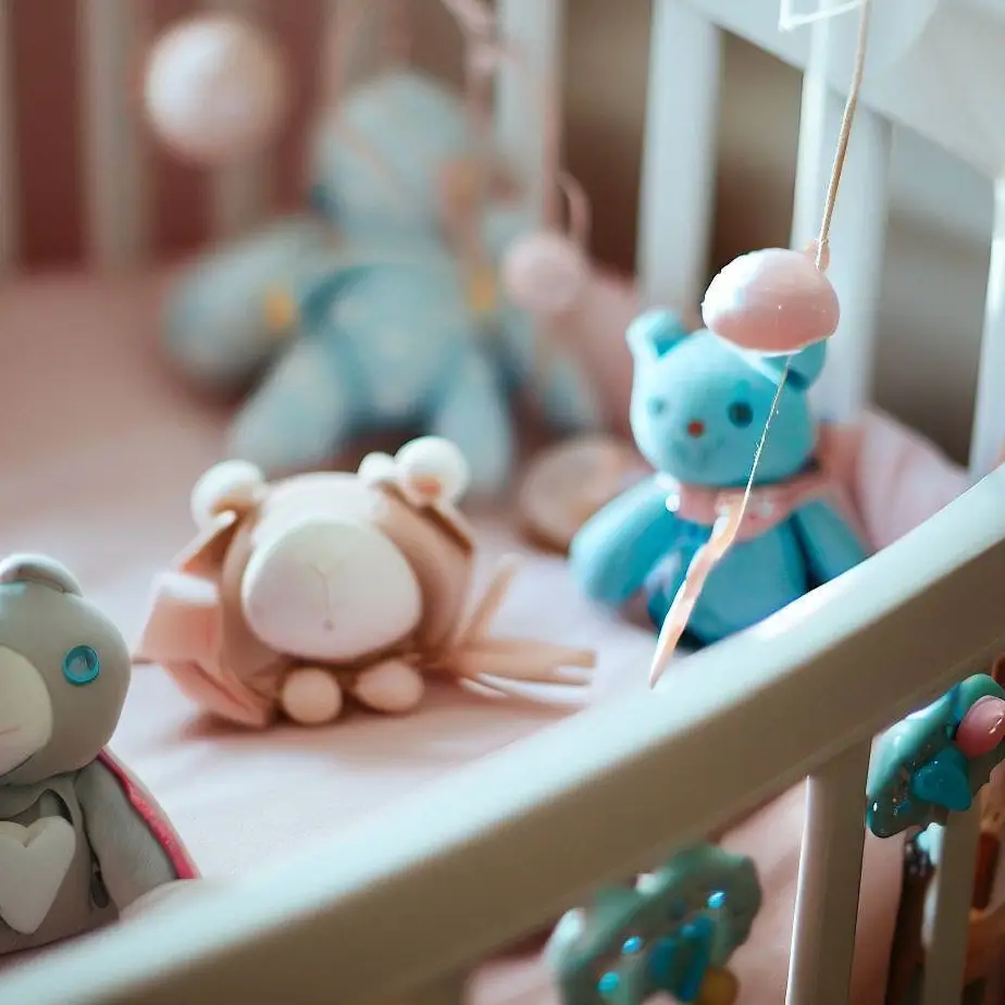 Jucării pentru patul bebelușului: O lume plină de distracție și dezvoltare