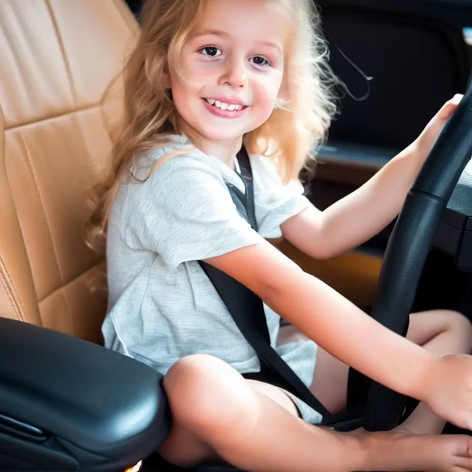 La ce vârstă pot sta copiii în dreapta șoferului?