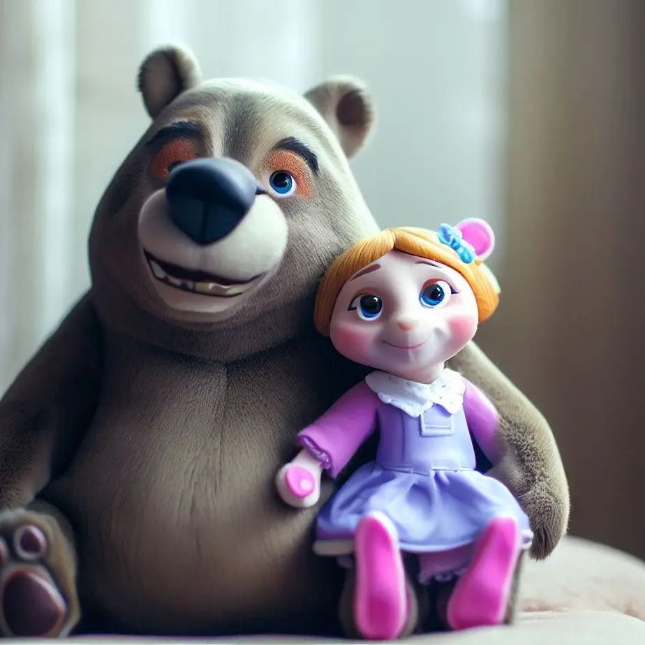 Masha și Ursul - Jucării adorabile pentru copii